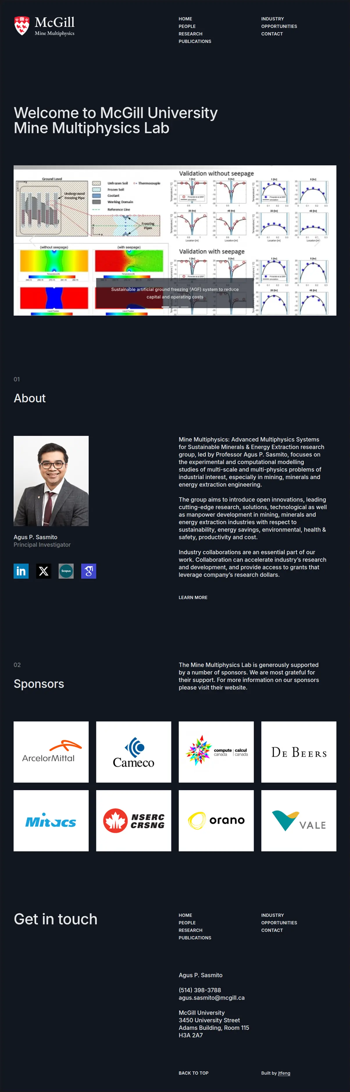 Screenshot of aguspsasmito.com